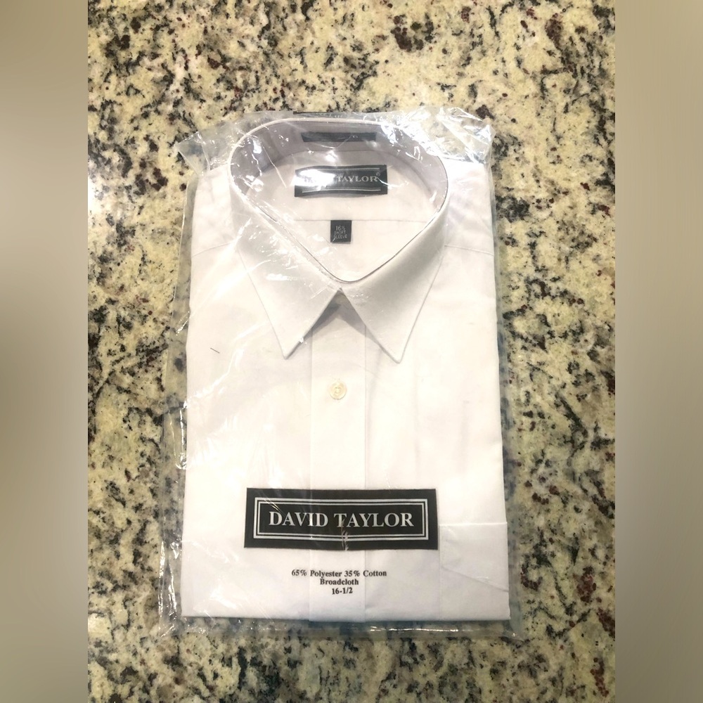 Men’s short sleeve dress shirt 16 1/2